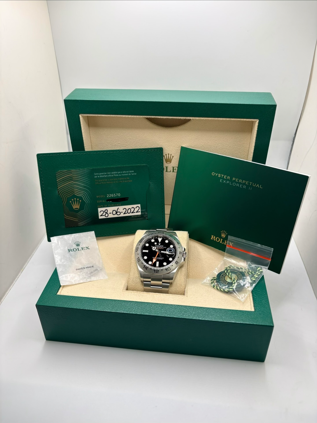 Montre ROLEX "Explorer" en acier