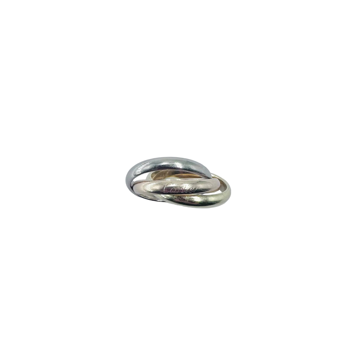 Bague CARTIER "Trinity" en or blanc, or jaune et or rose