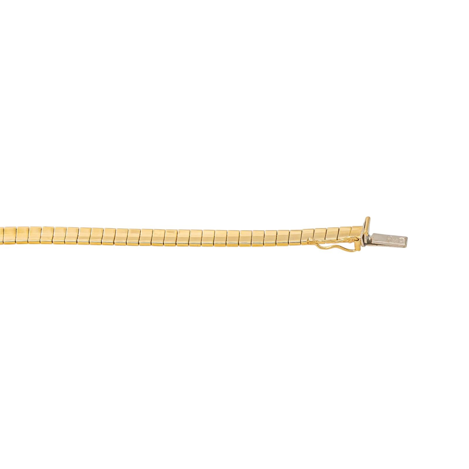 Collier Maille oméga Or jaune