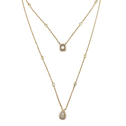 Collier Deux Rangs MESSIKA "My Twin" PM en or rose et diamants