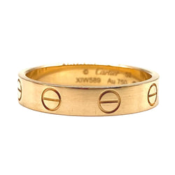 Bague Alliance CARTIER Love PM en or jaune