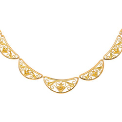 Collier Maille filigrane Or jaune