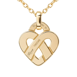 Collier Pendentif POIRAY "Entrelacé" PM en or jaune