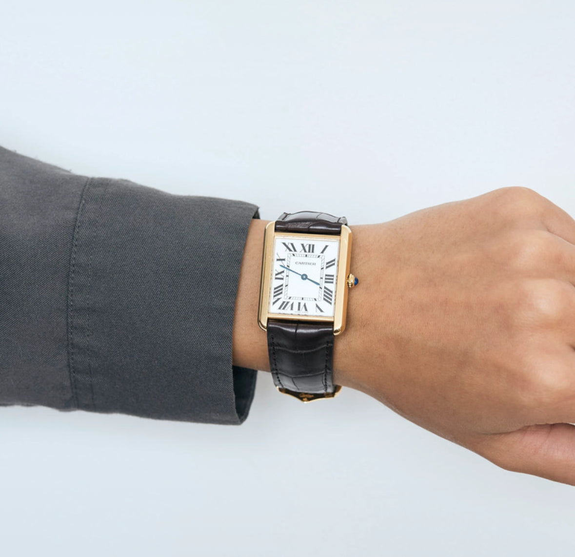 Montre Cartier - modèle Tank Solo