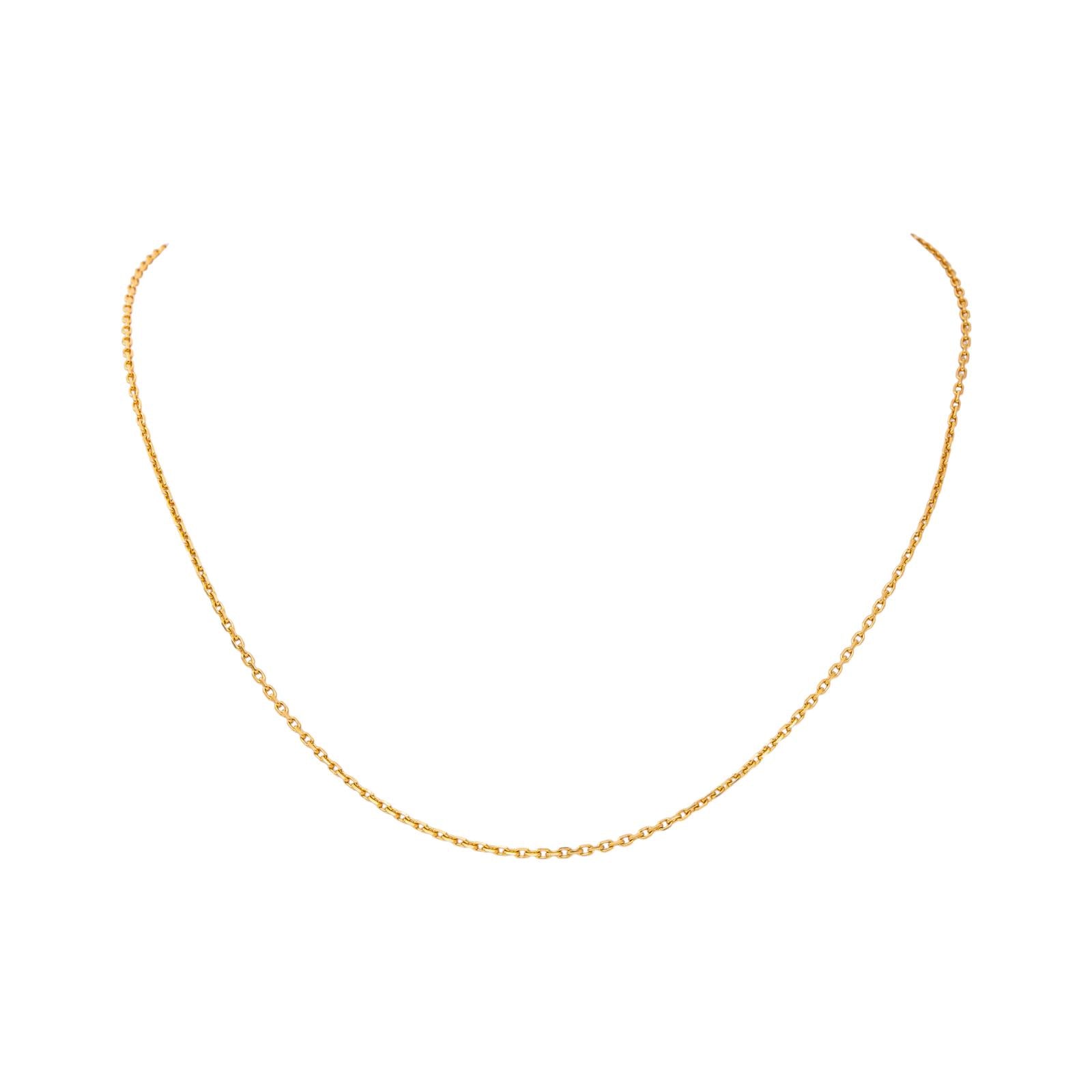 Collier Chaîne en or jaune