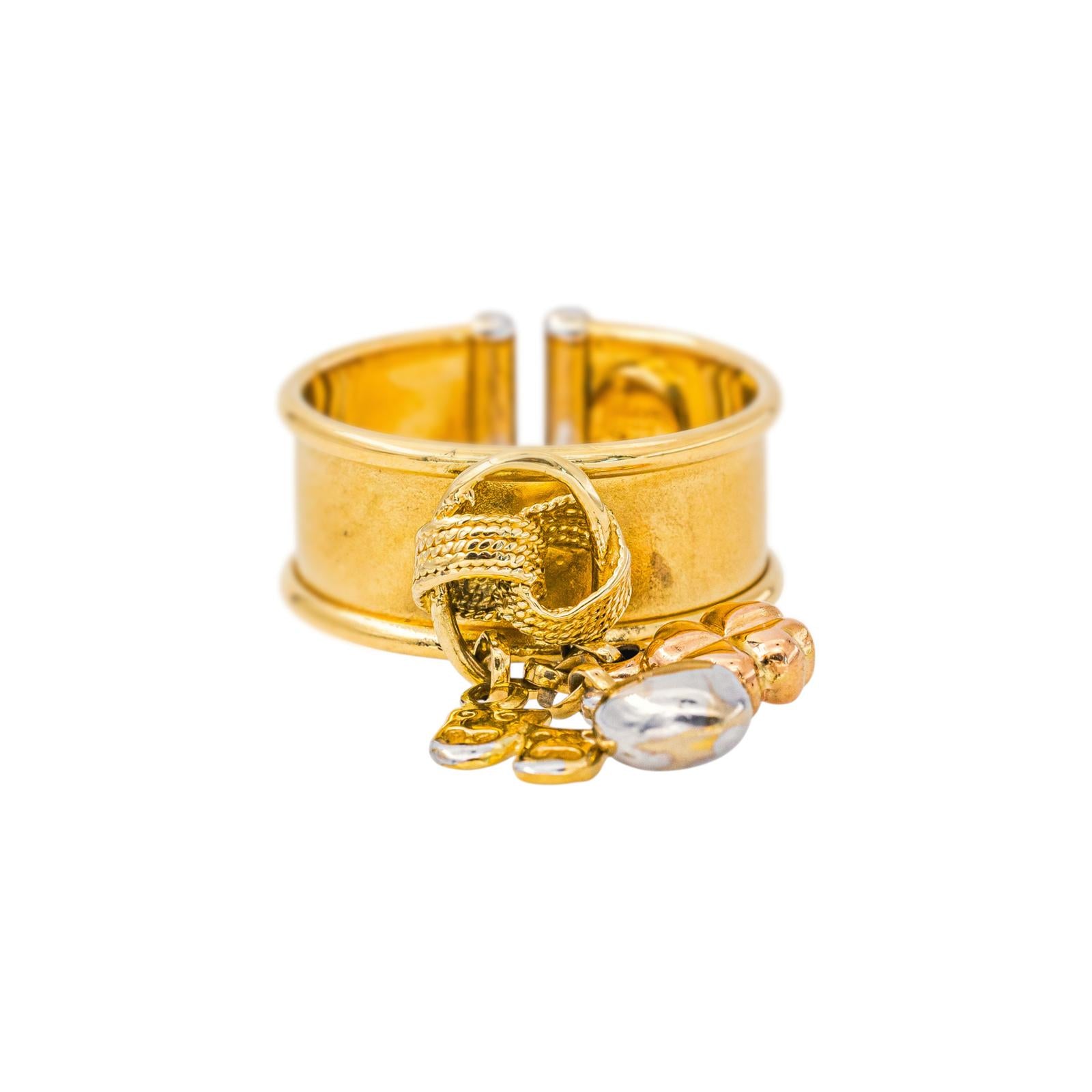 Bague Breloques Or jaune