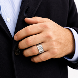 Bague Jonc CARTIER "Love" en or blanc