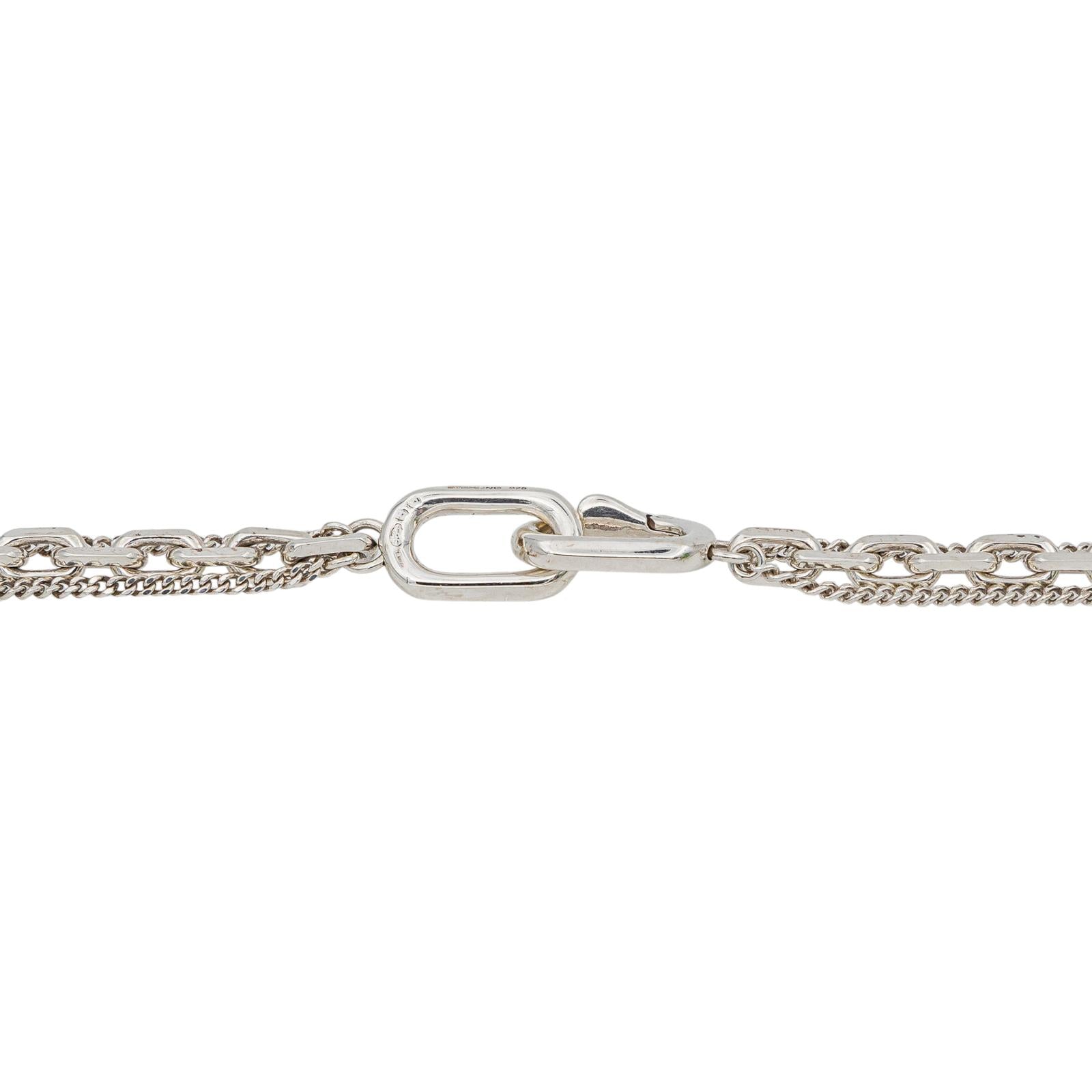 Christofle Collier Sautoir  Argent