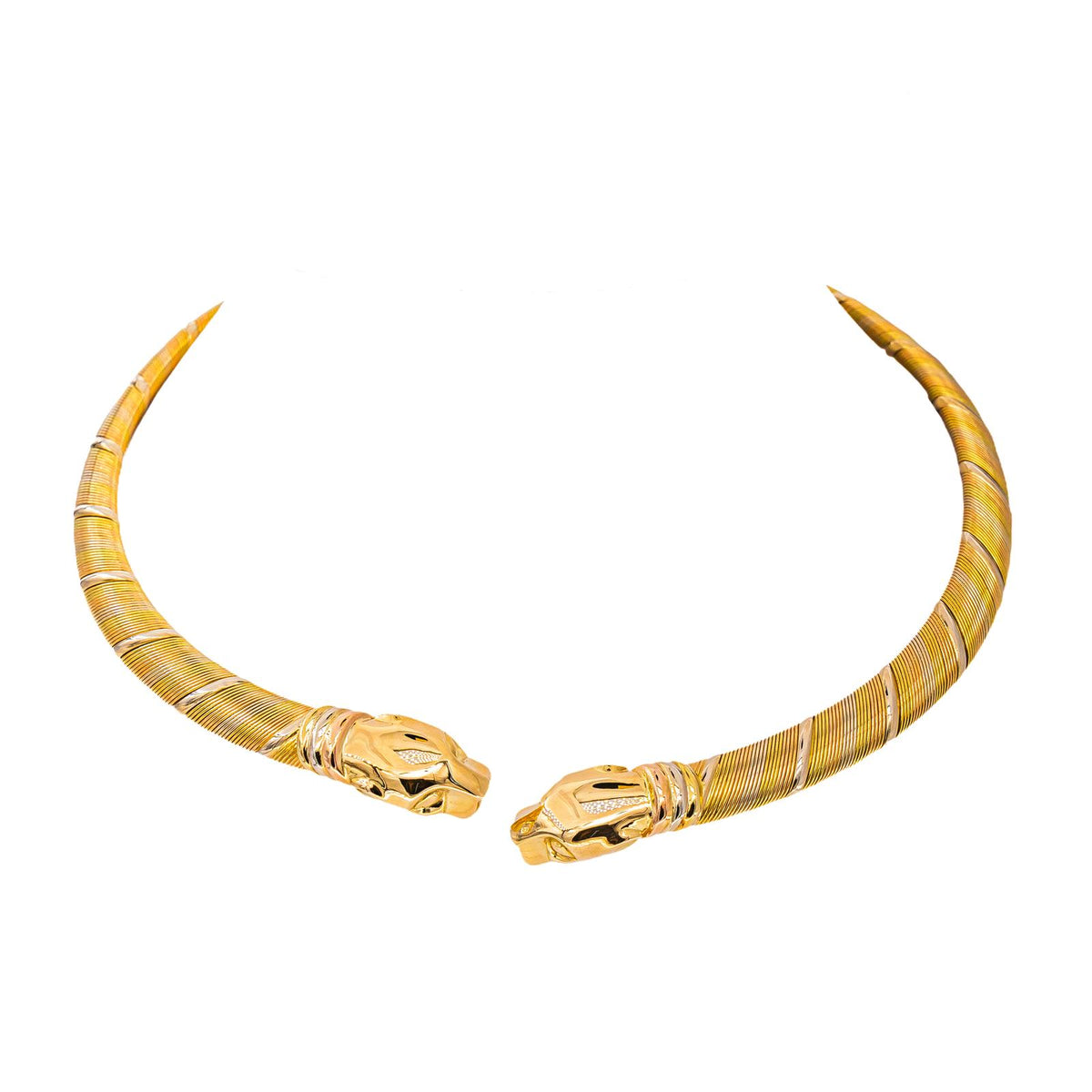 Cartier Collier Torque Panthère Or jaune