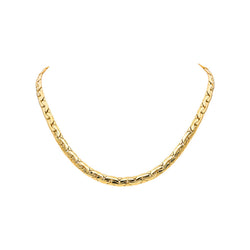 Collier Maille haricot Or jaune