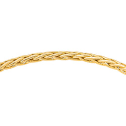 Bracelet Maille Palmier Or jaune