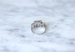 Bague 3 diamants Art Deco - Castafiore