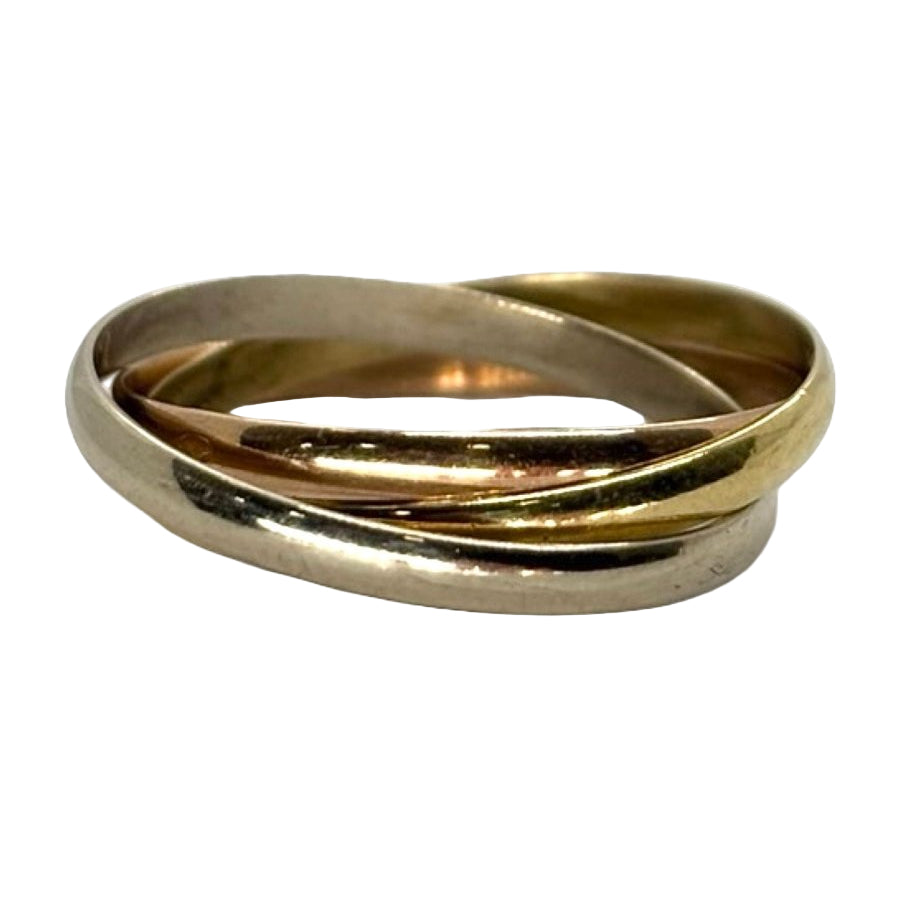 Bague 3 ors en or jaune, or rose, or blanc - Castafiore