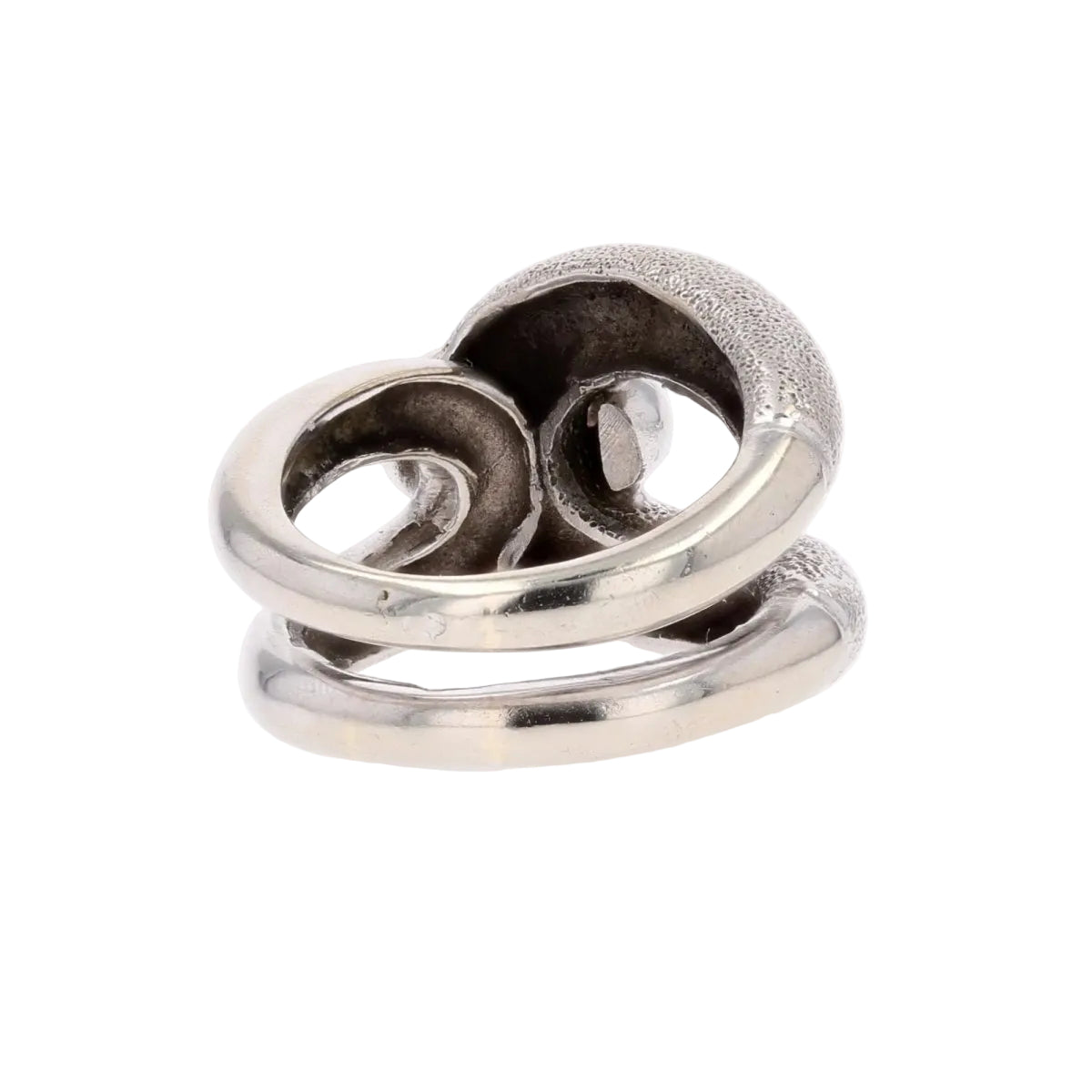 Bague AGRAFE en or blanc diamants - Castafiore