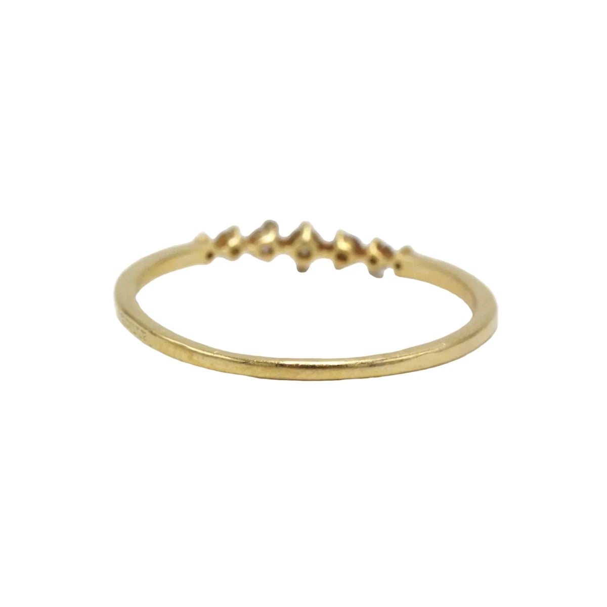 Bague Alliance ARISTOCRAZY "Les Délicieux" en or jaune et diamants - Castafiore