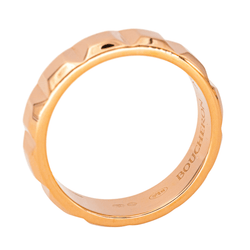 Bague Alliance BOUCHERON "Clou de Paris" en or rose - Castafiore