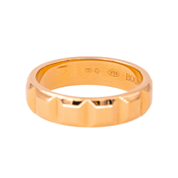 Bague Alliance BOUCHERON "Clou de Paris" en or rose - Castafiore