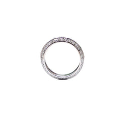 Bague Alliance BOUCHERON en or blanc et diamants - Castafiore