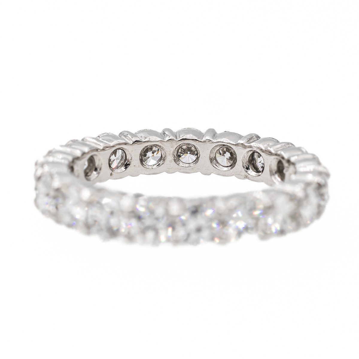 Bague Alliance BOUCHERON en Platine et Diamant - Castafiore