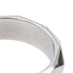 Bague Alliance BOUCHERON "Facettes" en or blanc - Castafiore