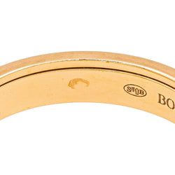 Bague Alliance BOUCHERON "Quatre Classique" en or rose et céramique - Castafiore