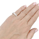 Bague Alliance BOUCHERON "Quatre Radiant Edition" en or blanc. - Castafiore