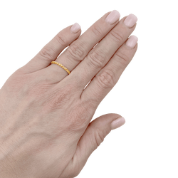 Bague Alliance BOUCHERON "Serpent Bohème" en or rose - Castafiore