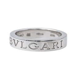 Bague Alliance BULGARI "B.Zero1" en or blanc et diamant - Castafiore