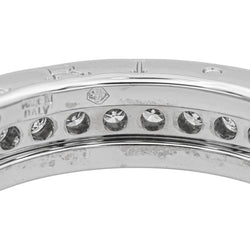 Bague Alliance BULGARI "B.zero1" en or blanc et diamants - Castafiore