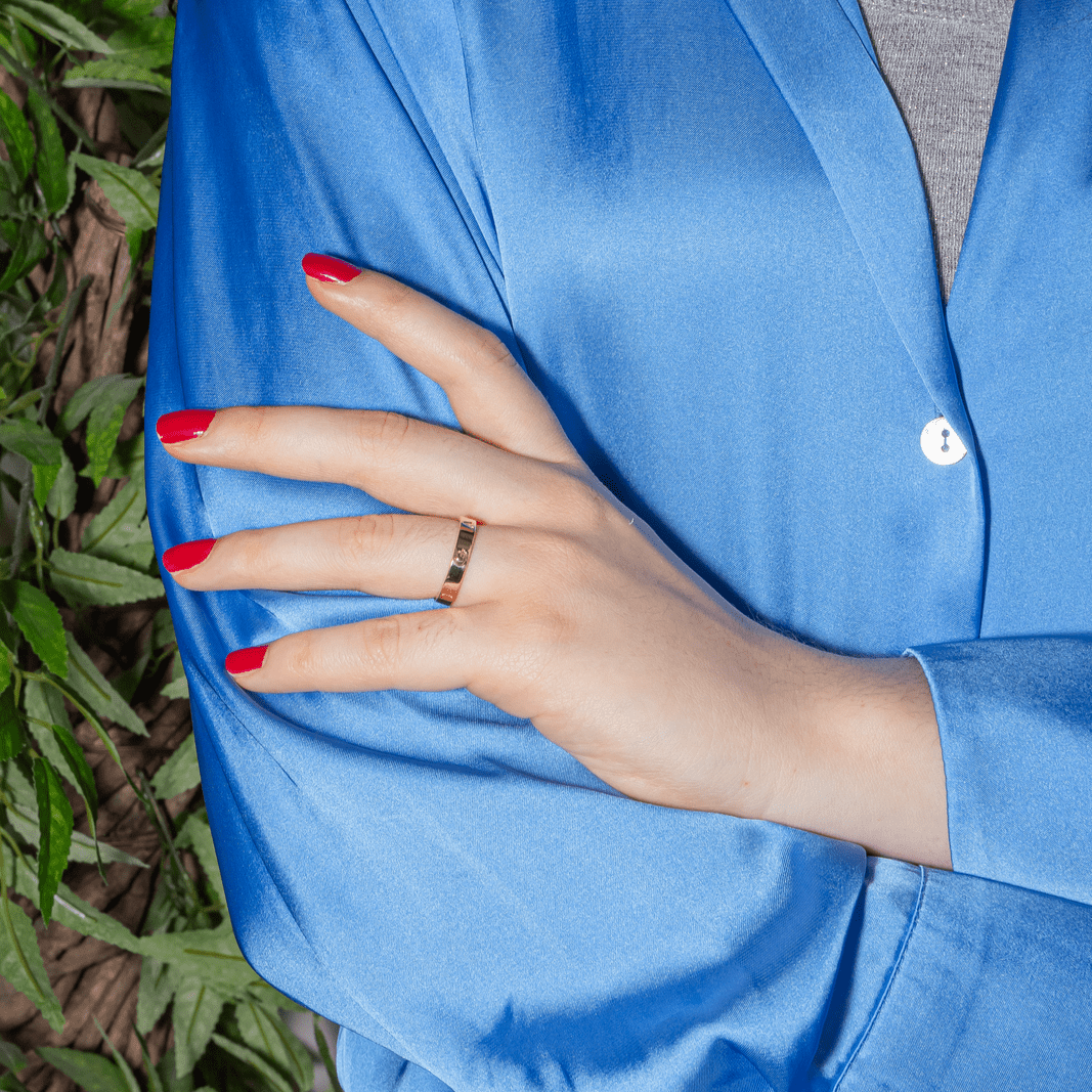 Bague Alliance BULGARI "B.Zero1" en or jaune - Castafiore