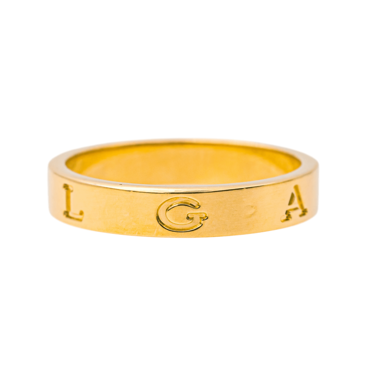 Bague Alliance BULGARI "B.Zero1" en or jaune - Castafiore