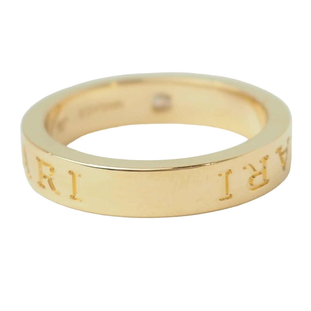 Bague Alliance BULGARI "B.Zéro1" en or jaune et diamant - Castafiore