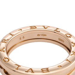 Bague Alliance BULGARI "B.Zero1" en or rose - Castafiore