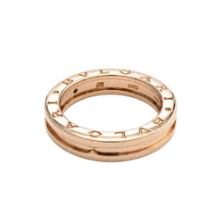 Bague Alliance BVLGARI « B.zero1 » en or rose - Castafiore