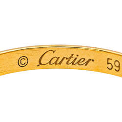 Bague Alliance CARTIER "1895" en or jaune - Castafiore