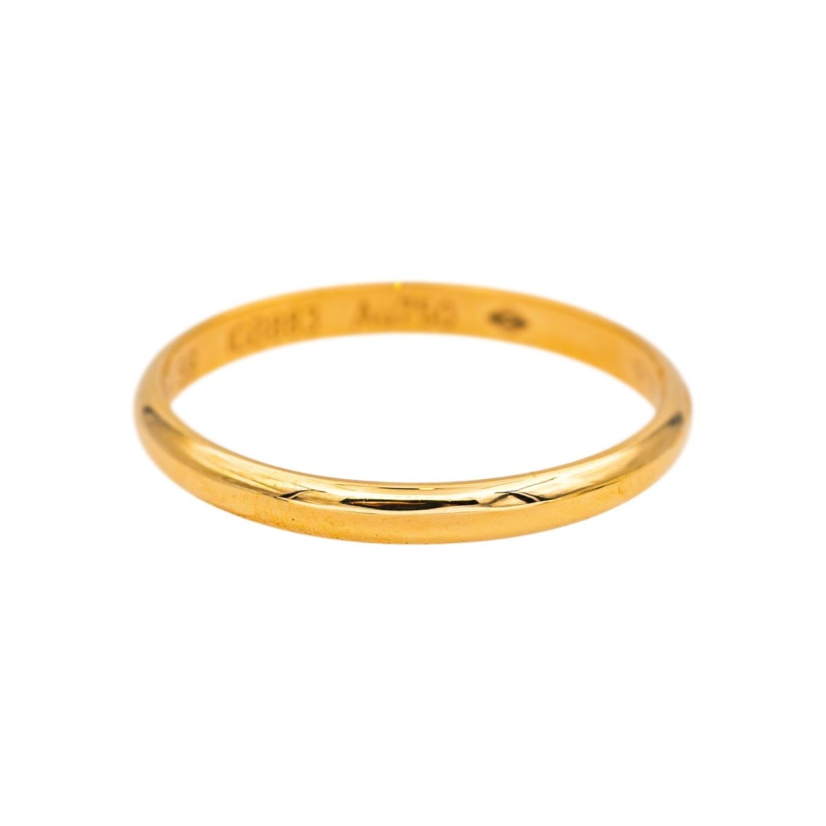 Bague Alliance CARTIER "1895" en or jaune - Castafiore
