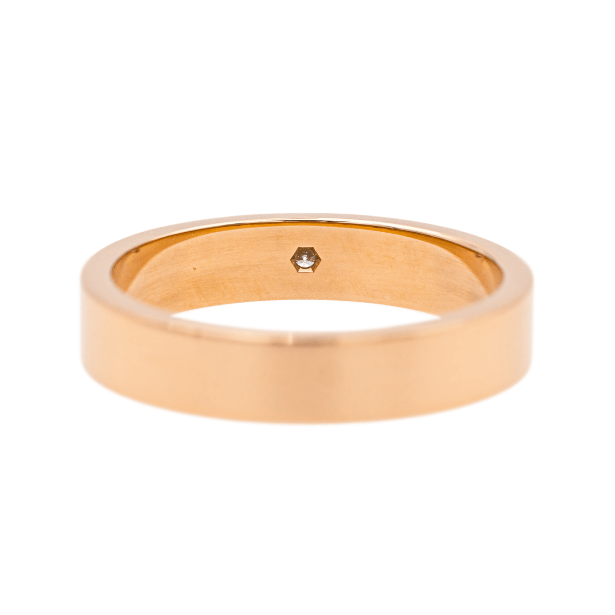 Bague Alliance CARTIER "C de Cartier" en or rose et diamant - Castafiore