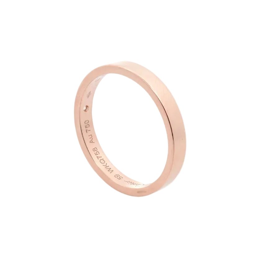 Bague Alliance CARTIER "C de Cartier" en or rose et diamant - Castafiore