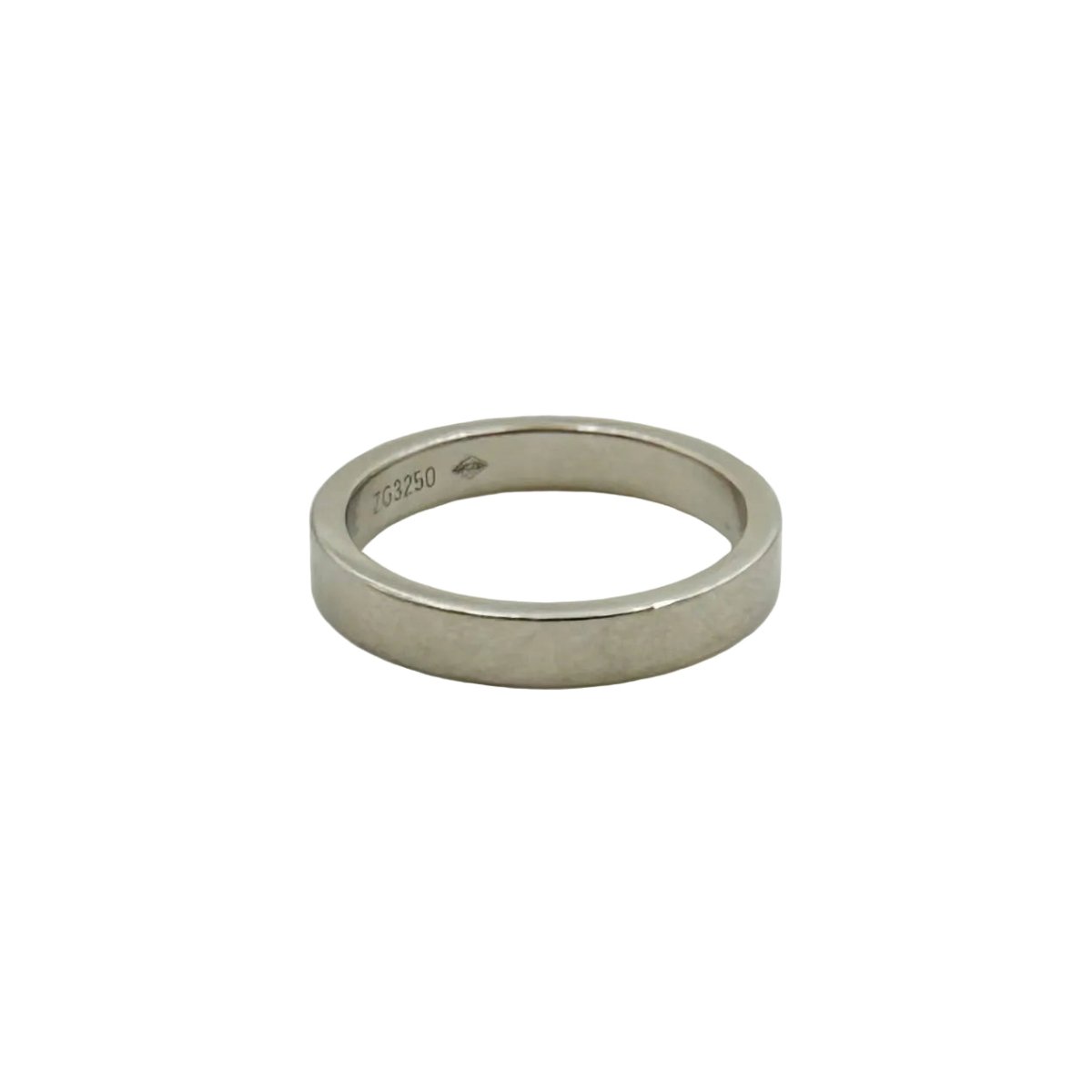 Bague Alliance CARTIER "C de Cartier" en platine - Castafiore