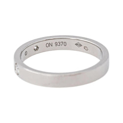 Bague Alliance CARTIER "C de Cartier" en platine et diamants - Castafiore