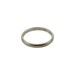 Bague Alliance CARTIER "Cartier d'Amour" en platine - Castafiore