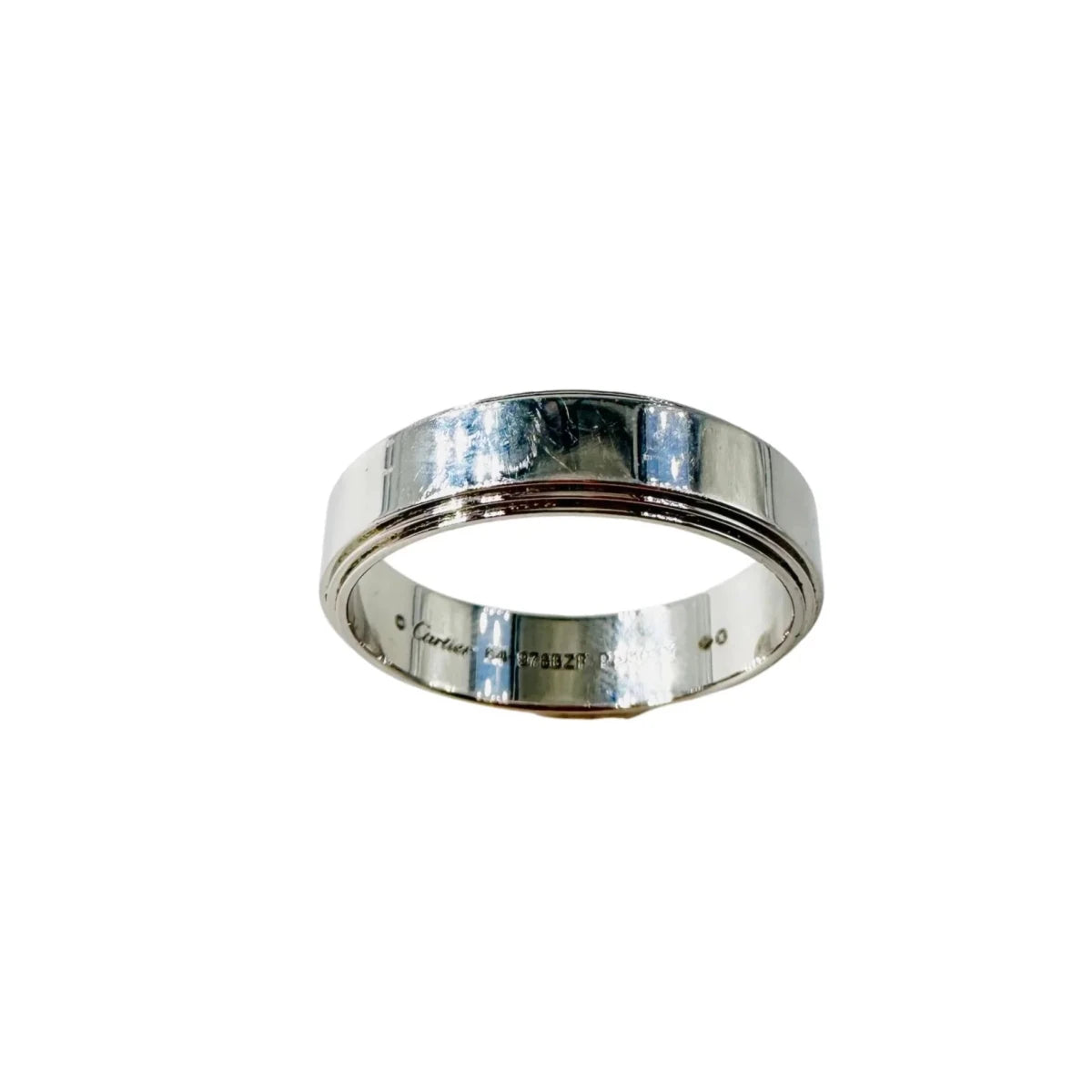 Bague Alliance CARTIER "Cartier d'Amour" en platine - Castafiore