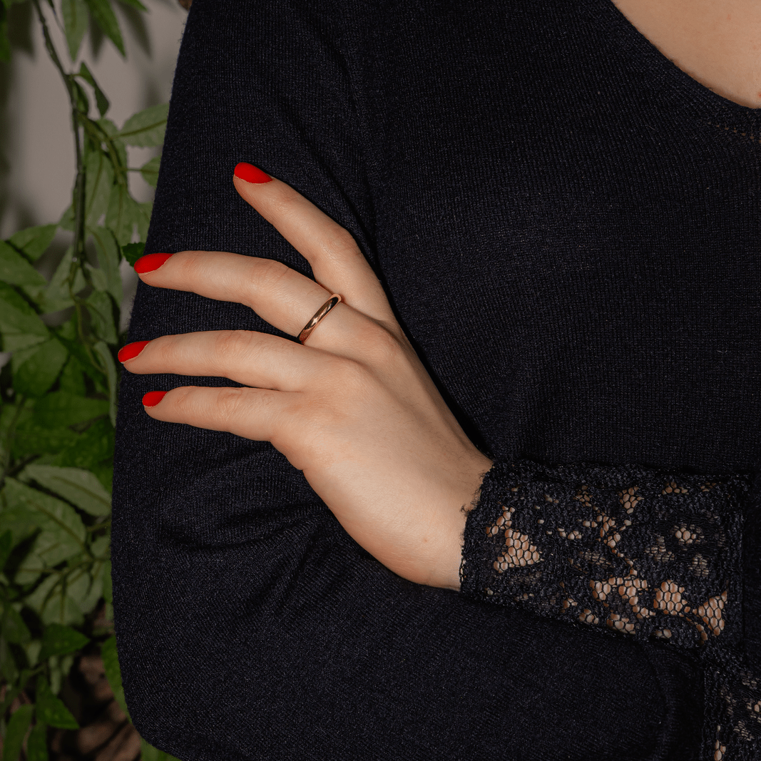 Bague Alliance CARTIER en or jaune - Castafiore