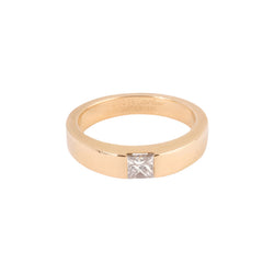 Bague Solitaire CARTIER en or jaune et diamant