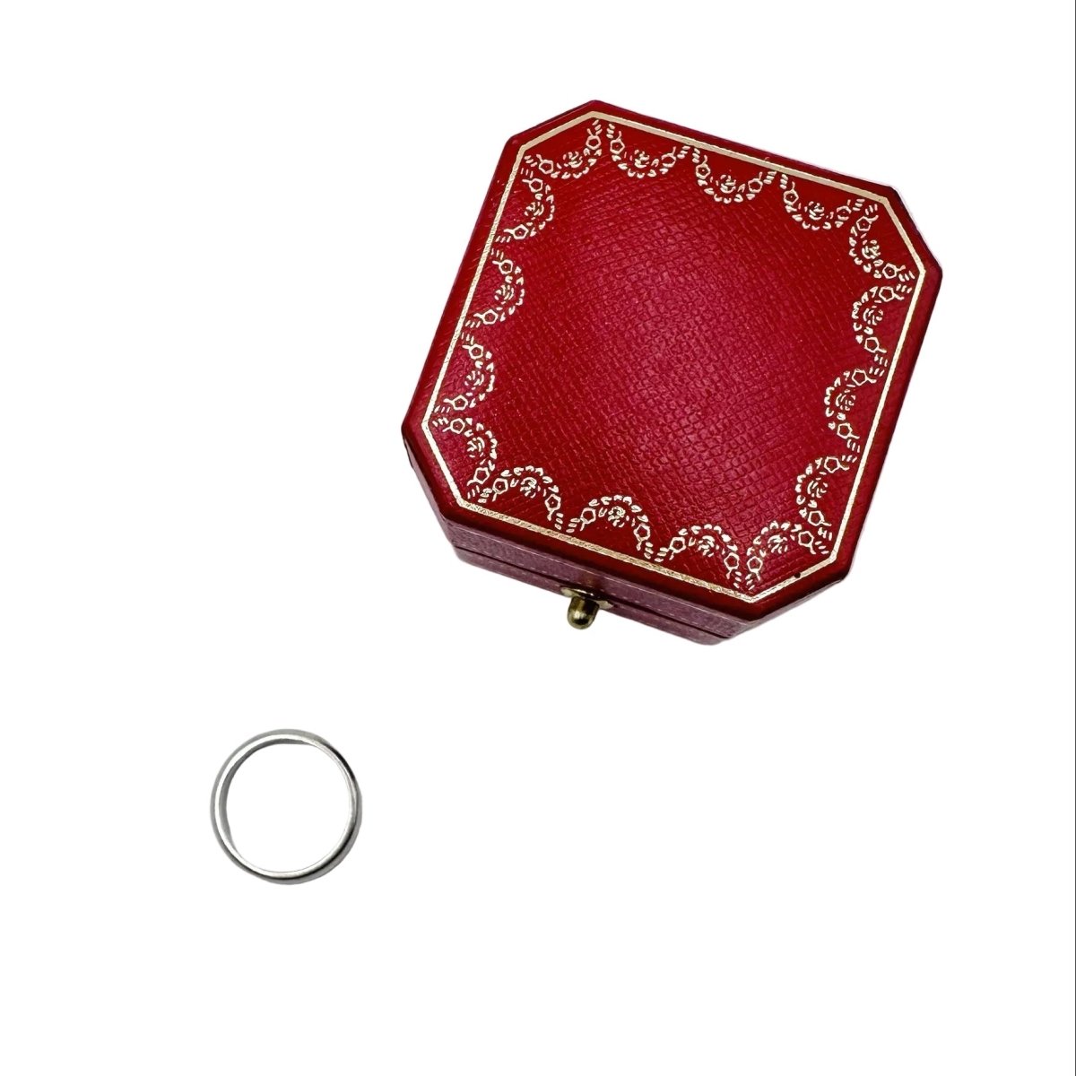 Bague Alliance CARTIER en platine - Castafiore