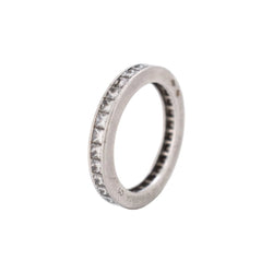 Bague Alliance CARTIER en platine et diamants - Castafiore