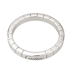 Bague Alliance CARTIER "Lanières" en or blanc - Castafiore