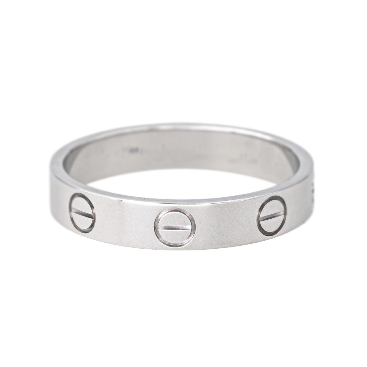 Bague Alliance CARTIER "Love" en or blanc - Castafiore