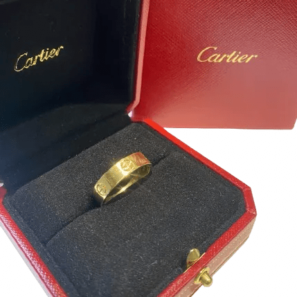 Bague Alliance CARTIER "Love" en or jaune - Castafiore