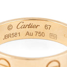 Bague Alliance CARTIER "Love" en or jaune - Castafiore